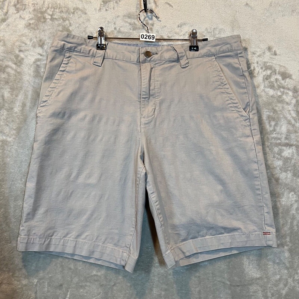 Toad & Co Men's Swerve Shorts Bermuda Mens Size 36 Gray Outdoor Hiking‎